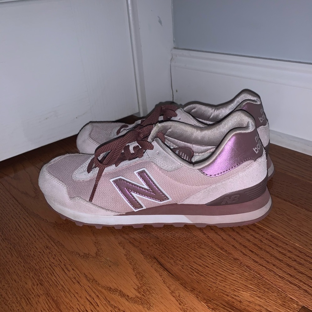 Mauve/Purple Metallic New Balance Shoes